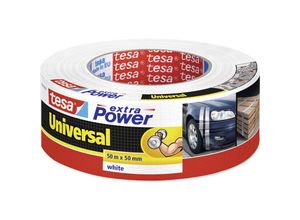 4042448033406 - tesa Folienband extra Power Universal 48 mm x 50 m wei gewebeverstrkt von Hand einreibar (56389-00002-04) (56389-00002-06)