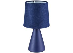 5998250326962 - 2696 Tischleuchte Nalani blau E14 1x max 40W H25cm Ø13cm mit Kabelschalter - Rabalux