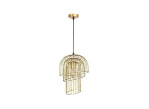 5998250362281 - 6228 Rowena Pendelleuchte gold E27 1X 40W - Rabalux