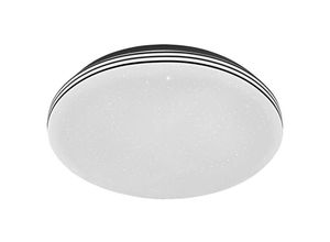 5998250338750 - 3875 Deckenleuchte Toma Chrom weiss led 30W IP44 L63cm Ø375cm - Rabalux