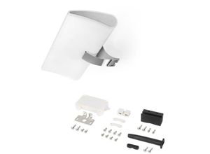 8432393281179 - Emuca LED-Strahler Aries für Badezimmerspiegel (AC 230V 50Hz) ohne Konverter L300mm kaltweißes Licht 5700K Kunststoff und Aluminium verchromt