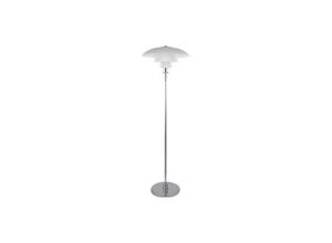 5056665758317 - Stehlampe - Wohnzimmerlampe - Liam Steel - Glas - Steel