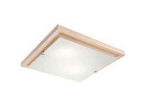 5907687427050 - Lamkur Lighting - Lamkur Square Simple Flush Deckenleuchte Weiß 2x E27