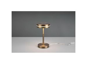 4017807525373 - Webmarketpoint - Moderne Lampe Nachttisch Disco Led im Alter von Messing Franklin Trio Beleuchtung