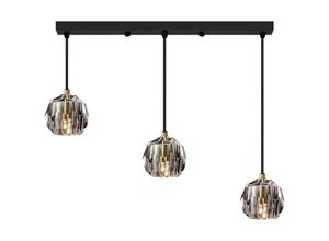 5902557353330 - Toolight - kristall deckenlampe APP587-3CP black 5902557353330 - Toolight - kristall deckenlampe APP587-3CP black
