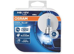 4062172214988 - Duo Set OSRAM Glühlampe H8 Cool Blue Intense Next Gen PGJ19-1 12V 35W 64212CBN