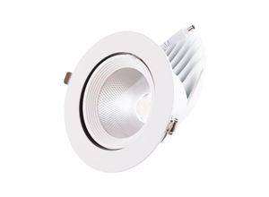 8445152210457 - Greenice - Downlight-Led 35W 3500Lm 4000ºK Runden Orientierbar 40000H [HO-COB-C-OR-35W-W] - Natürliches Weiß