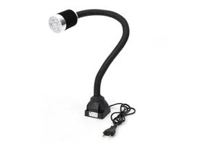 0759224098385 - Gojoy - cnc Arbeitslampe led Arbeitsleuchte mit Festem Sockel Flexibel Arm Licht 220V