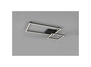 4017807521832 - Reality Leuchten - Verstellbare quadratische Deckenleuchte Led Dimmer 4000K Pan Black Trio Lighting