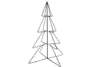 8719883609256 - Weihnachtsbaum in KegelformKunstbaum 240 LEDs Innen und Außen 115x150 cm vidaXL