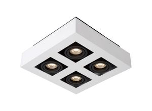 5411212092359 - XIRAX - Deckenstrahler - LED Dim to warm - GU10 - 4x5W 2200K 3000K - Weiß