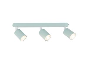 4255596702685 - Licht-erlebnisse - Kinderzimmerlampe Metall GU10 verstellbar Mint 3-flammig länglich Kinderzimmerleuchte 4255596702685 - Licht-erlebnisse - Kinderzimmerlampe Metall GU10 verstellbar Mint 3-flammig länglich Kinderzimmerleuchte