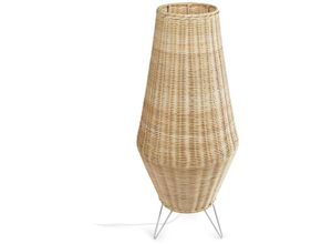 8433840681368 - - Kamaria mittelgroße Tischlampe aus Rattan mit natürlichem Finish - Natur