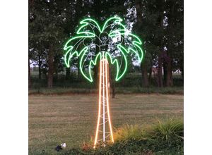 8024199046559 - Lotti Importex - Neon bifacciale 120xH200 cm bianco e verde