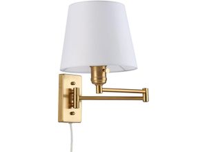 8435427136827 - Barcelona Led - Klappbare Wandleuchte mit Clark E27-Fassung Farbe Gold­far­ben - Gold­far­ben