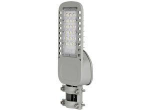 3800157666213 - Pro VT-34ST 30W led Straßenleuchte Hohe Helligkeit 135LM W Samsung Chip Naturweiß 4000K Slim IP65 - sku 21956 - Grau - V-tac