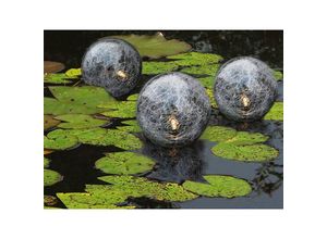 4250407345679 - Buri - Schwimmende led Solar Glaskugeln 3er-Set Teichdeko Gartendeko Schwimmkugel 4250407345679 - Buri - Schwimmende led Solar Glaskugeln 3er-Set Teichdeko Gartendeko Schwimmkugel