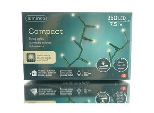 8718533402391 - Led Lichterkette Compact 750 cm 350 Lichter warmweiß - Lumineo