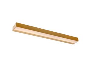 5411212040510 - Alexa - Wandleuchte Badezimmer - led - 1x8W 3000K - IP44 - Mattes Gold Messing - Lucide 5411212040510 - Alexa - Wandleuchte Badezimmer - led - 1x8W 3000K - IP44 - Mattes Gold Messing - Lucide