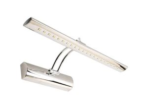 4255596687296 - Spiegelleuchte LED B 405 cm mit Schalter Chrom 3900 K neutralweißes Licht 460 lm Wandlampe Bad 4255596687296 - Spiegelleuchte LED B 405 cm mit Schalter Chrom 3900 K neutralweißes Licht 460 lm Wandlampe Bad