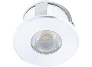 9002843451224 - Led Einbaustrahler SL-Mono Mini08 ansteuer- und dimmbar 4000K neutralweiß alufarbig 24 v dc - Siro