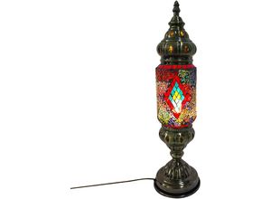 8433933315101 - Signes Grimalt - Mosaic Lamps Schwarze Tischlampe - 42x12x12cm - Negro