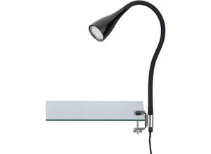 4002707260608 - - led Klemmleuchte leuchten elasti 3 w 250 lm IP20 schwarz Metall-Kunststoff inkl 1x GU10 55 x 60 cm