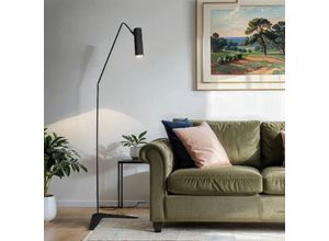 4251254259164 - Licht-erlebnisse - Verstellbare Stehlampe Schwarz Modern Wohnzimmer - Schwarz