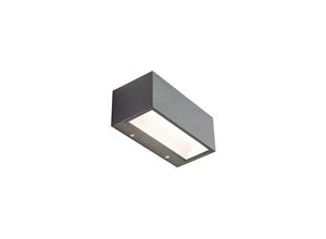 8020588225550 - Iperbriko - 12W Led 3000K Wandleuchte Graphit Box Line