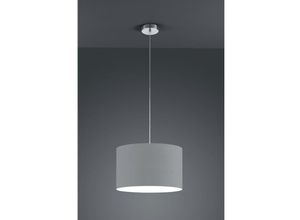 4017807508703 - Webmarketpoint - Einzelaufhängung Hotel grauer Lampenschirm Ø40 cm Trio Lighting