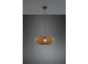 4017807504620 - Webmarketpoint - Aufhängung Ferienhaus Lampenschirm Naturfasern Hedda Trio Lighting