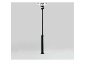 7318305247505 - Konstsmide Lighting - Konstsmide Freja Outdoor Classic Head and Lamp Post Mattschwarz Max Watt 1x 60 E27 IP44