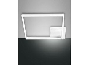 8019282095101 - Fabas Luce Lighting - Fabas Luce Bard Integriertes LED-Halbbündiglicht aus weißem Glas