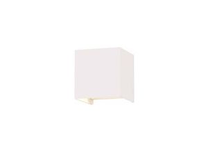 3800157638616 - VT-759-12 12W Wandlamp körper weiß quadrat IP65 warmweiß 3000K - sku 8527 - Weiß - V-tac