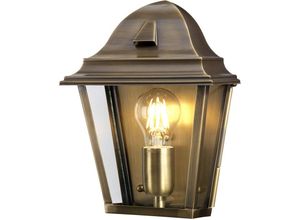 5024005507802 - Lighting st-james-brass Wandleuchte St James 1xE27 100W Altmessing Glas H285cm B20cm IP44 dimmbar - Elstead 5024005507802 - Lighting st-james-brass Wandleuchte St James 1xE27 100W Altmessing Glas H285cm B20cm IP44 dimmbar - Elstead