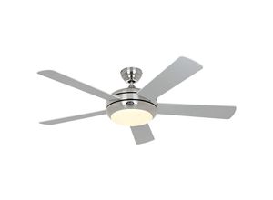 4024397364527 - Casafan - Deckenventilator Titanium Chrom 132 cm Weiß   Lichtgrau