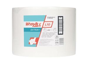 5027375018046 - KIMBERLY-CLARK 7202 Putztuch WYPALL L10 EXTRA 7202 L380xB235ca mm weiß 1-lagig