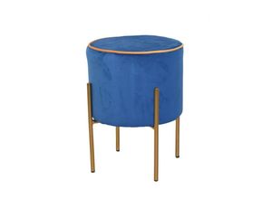 4046884065649 - Möbel Direkt Online - Polsterhocker  -pouf Daysi blau