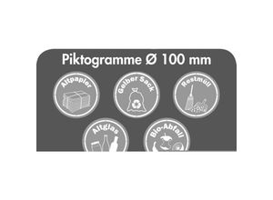 4031068143046 - Piktogramm-Set deutsch mit Symbolen und Begriffen weiß