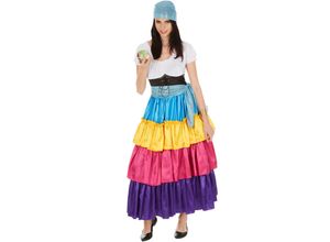 4260517462432 - tectake® Frauenkostüm Hellseherin