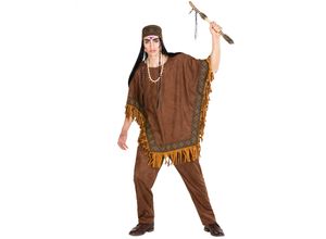 4260505445775 - tectake® Herrenkostüm Indianer wilder Hengst Henry 4260505445775 - tectake® Herrenkostüm Indianer wilder Hengst Henry