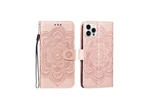 4066914407393 - Schutz Handy Hülle für Apple iPhone 15 Pro Case Cover Klapp Tasche Wallet Etuis