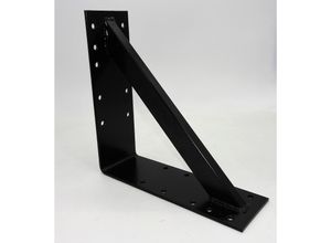 4059865135668 - Stahl Winkel 300x300x100mm schwarz verstärkt Schwerlast Träger Schienenkonsole 4059865135668 - Stahl Winkel 300x300x100mm schwarz verstärkt Schwerlast Träger Schienenkonsole