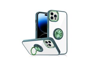 4066914402381 - Schutz Handy Hülle für Apple iPhone 15 Pro Case Cover Ring Halter Bumper Etuis