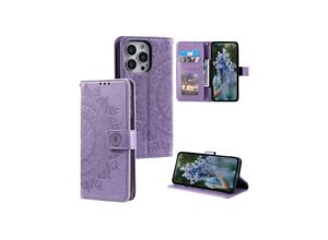 4066914402787 - Schutz Handy Hülle für Apple iPhone 15 Pro Max Case Cover Klapp Tasche Wallet