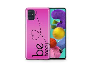 4066914129554 - Schutz Handy Hülle für ZTE Blade A51 Case Cover Tasche Bumper Etuis TPU Motiv