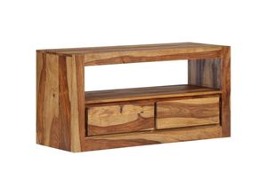 8718475602842 - Bonnevie - TV-SchrankTV-Möbel Massivholz 80x30x40 cm vidaXL