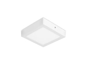 8435381449124 - Forlight Lighting - Einfaches quadratisches Downlight mit quadratischer Oberfläche und neutralweißem Licht 4000K in Weiß