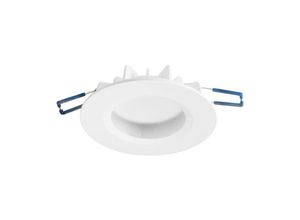 8435381450403 - Forlight Hide - Integriertes led 1 Licht Einbaudownlight Mattweiß IP44 - Cool White