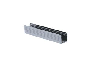 5410329652418 - Toolland - powerline - aluminiumprofil für led-streifen - breite 35 mm - eloxiertes aluminium - silber - 2 m